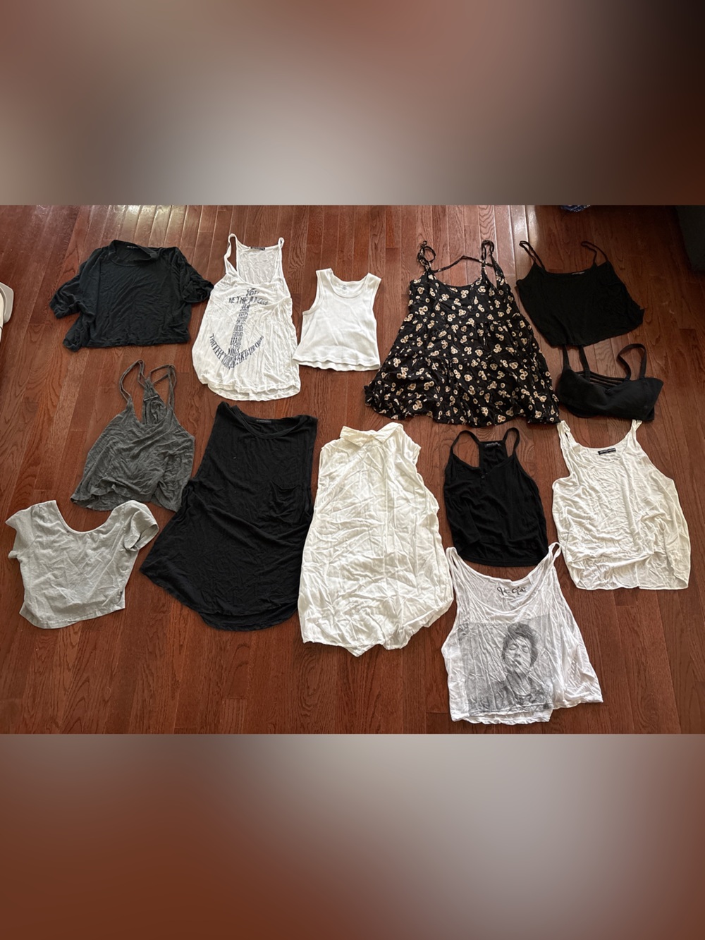 Brandy Melville Bundle - Tops and Dress (13 items)